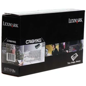 Lexmark - C746H1KG - Cartouche laser pour Lexmark C746/C748 - Noir pas cher