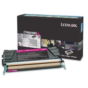 Lexmark - C746A1MG - Cartouche laser pour Lexmark C746/C748 - Magenta pas cher