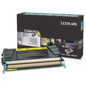 Lexmark - C746A1YG - Cartouche laser pour Lexmark C746/C748 - Jaune pas cher