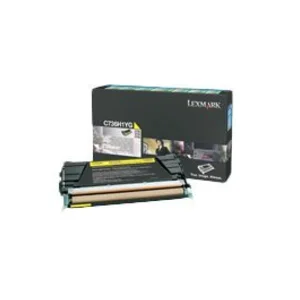 Comparateur de prix : Lexmark - a rendement eleve - jaune - original - cartouche de toner - LCCP, LRP