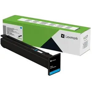 - Cyan - original - boîte - cartouche de toner LCCP, LRP - pour Lexmark CX833se