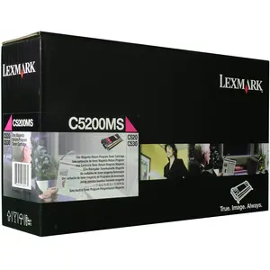 Comparateur de prix : Lexmark Toner Original C5200 Magenta - C5200MS [PAG-1500]