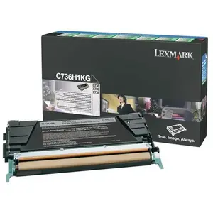 Comparateur de prix : Lexmark C736H1KG - Noir - Toner - Grande capacité