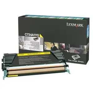 Comparateur de prix : MM Lexmark - jaune - original - cartouche de toner - LCCP, LRP
