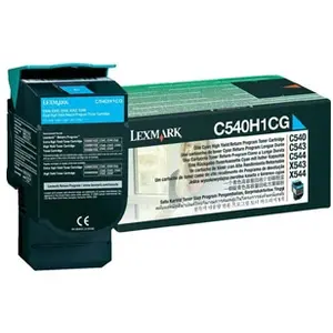 Comparateur de prix : LEXMARK TONER CIAN 2.000 PAG. RETORNABLE C/540/543/544 X/543/544