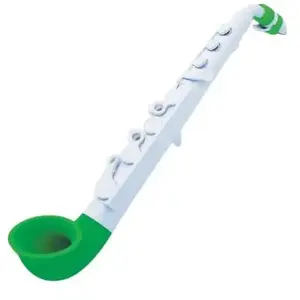 Nuvo N520JWGN jSax 2.0 - Saxophone blanc et vert - 7,3 x 34 x 13,4 cm