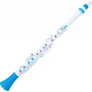 Nuvo Clarineo 2.0 Clarinette En Do Plastique, Blanc-Bleu