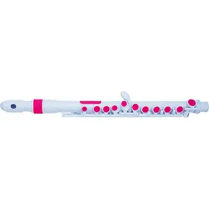 Comparateur de prix : Nuvo jFlute 2.0 - Flûte - décalage G - blanc/rose - avec boîtier