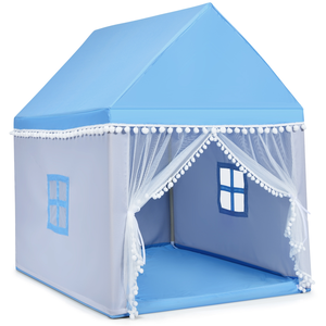 Comparateur de prix : COSTWAY Tente pour 4 Enfants, Cabane de Jeu Intérieure/Etérieure avec ...