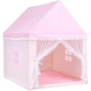 Comparateur de prix : COSTWAY Tente pour 4 Enfants, Cabane de Jeu Intérieure/Etérieure avec ...
