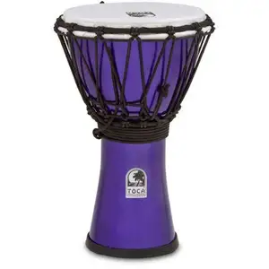 Toca TFCDJ-7MV Freestyle Colorsound djembé 7'' violet métallisé