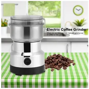 Moulin à café électrique broyeur à café grain de café Cafetière 220VVendu parcdiscount