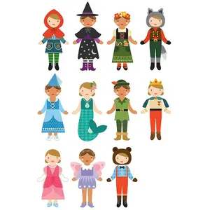 Petit Collage Habillage Magnétique De Conte De Fées Friends pas cher