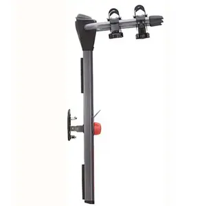 Yakima SpareRide Porte-vélos en Acier Durable monté sur pneus de Secours arrière avec verrous SKS intégrés et décapsuleur, Peut contenir 2 vélos, Gris/Noir