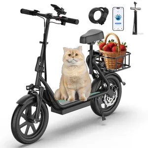 Trottinette électrique avec siège - ESBSPRO - 500W - Autonomie 64km - ... pas cher