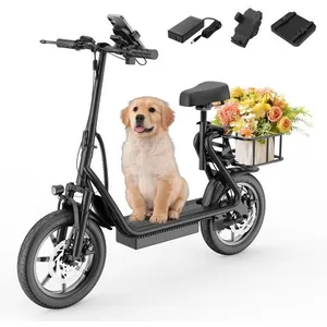 Trottinette électrique avec siège  - Moteur 500W - Autonomie MAX 64km ... pas cher