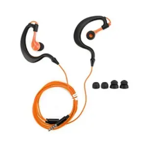Ecouteurs de sport KM-R02 3.5mm Filaire Crochet d'oreille Casque Orang... pas cher