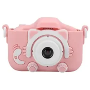 Comparateur de prix : Caméra Numérique Pour Enfants Cartoon Kitty 12Mp Mini Jouet (Rose )