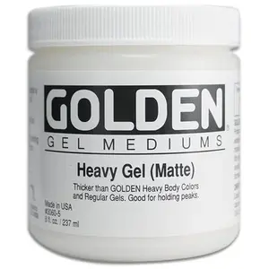 Comparateur de prix : Gel medium épais mat Golden - 237 ml