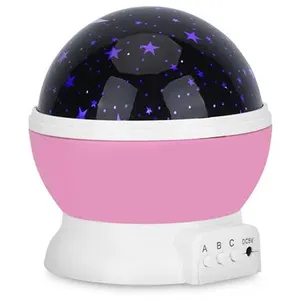 Comparateur de prix : Veilleuse-projecteur Rotative LED Ciel Etoilé Rose