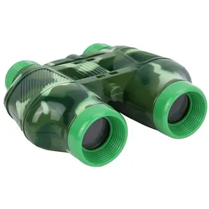 Jumelles pour enfants avec Boussole Camouflage Vert