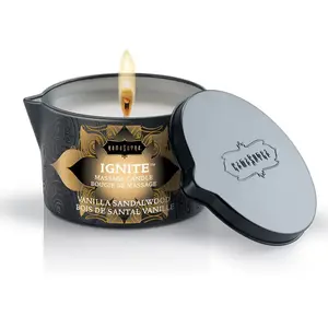 Kamasutra Ignite Bougie Massage Vanille et Bois de Santal 170gVendu parplaisir-up