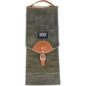 Tackle Instrument Sac Baguettes Waxed Canvas Vert