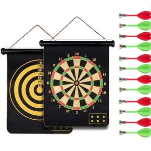 BIGILANTUH Jeu de Flechette-Jeux Flechette-Cible Nerf-Magnétique Cible... pas cher