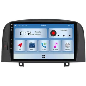 Non communiqué Autoradio RoverOne® Bluetooth CarPlay 2 Din 6Go RAM 128Go ROM pour Hyundai Sonata NF 2004-2008