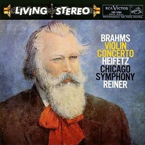 Fritz Reiner - Brahms: Violin Concerto/ Jascha Heifetz (LP) pas cher