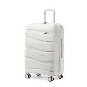 KONO Valise Bagage Cabine 55x40x20cm Rigide Polypropylène Ultra Léger Porta... pas cher