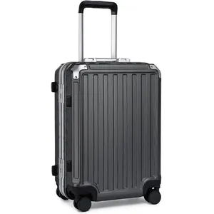 KONO Valise Cabine 54x38x24.5cm Bagage Cabine Valise de Voyage Rigide Soute... pas cher