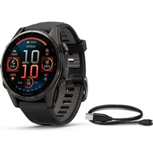 Buy Garmin Fenix 5 Plus Sapphire Carbon Gray DLC Titanium Online