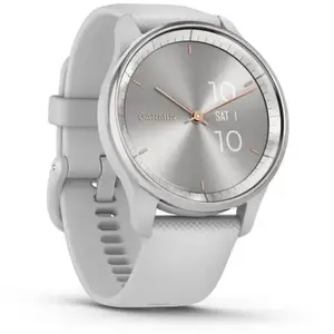 Comparateur de prix : Montres connectées Mixtes Garmin 010-02665-03 - Bracelet Silicone Gris
