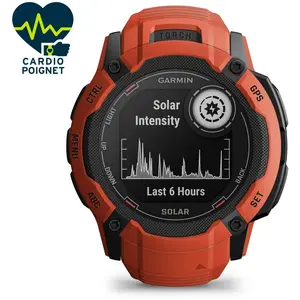 Montre connectée Mixte Garmin Instinct 2X Solar 010-02805-01