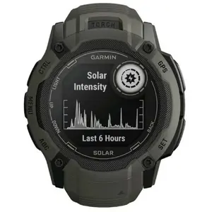 Comparateur de prix : Garmin Instinct 2X Solar 2,79 cm (1.1") MIP 50 mm Vert GPS (satellite)