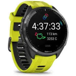 Comparateur de prix : GARMIN FORERUNNER 965 JAUNE CITRON-NOIR 010-02809-12