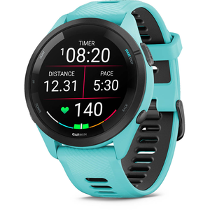 Comparateur de prix : Garmin Forerunner 265 Aqua Bleu