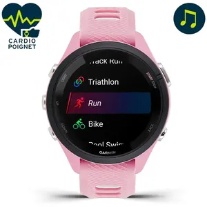 Comparateur de prix : Montre Garmin Forerunner 265s Light Pink
