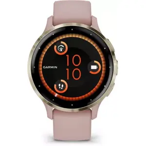 Comparateur de prix : Garmin Venu 3S - Montre multifonction Pink Dawn / Peach Gold 41 mm