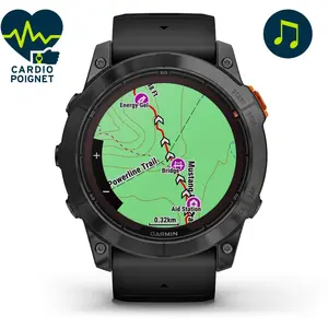 Comparateur de prix : Montre connectée Garmin F nix® 7X Pro Solar Edition Noir TU MAG7602203