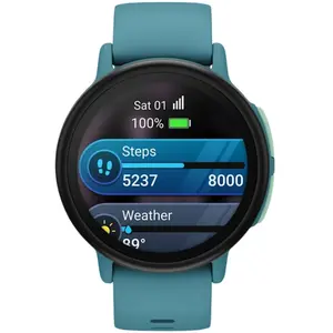Comparateur de prix : Garmin Bounce 2 Cardio-Gps Bleu TU