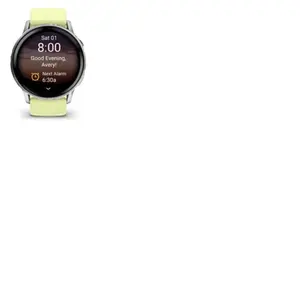 Comparateur de prix : Montre sport GARMIN Venu 4 Gris/Silver Silicone Jaune 45mm