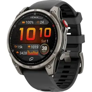 Garmin fenix 8 PRO - 51mm AMOLED Sapphire Carbon grey (51 mm), Montre ...