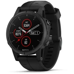 Comparateur de prix : Garmin Fenix 5S Plus Montre de Sport Bluetooth 240 x 240 Pixels, Noir