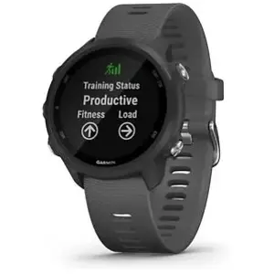 Comparateur de prix : Montre Connectée Garmin Forerunner 245 Noire avec bracelet Gris