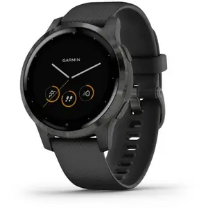 Garmin Vivoactive 4s 40 mm noir et bracelet en silicone noir pas cher