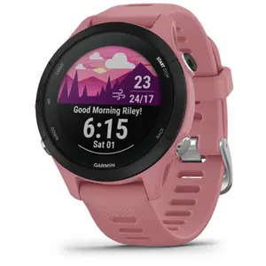 Comparateur de prix : Garmin Forerunner 255S 41 mm rose/noir et bracelet en silicone rose