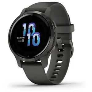 Comparateur de prix : GARMIN Venu 2S - Montre connectée GPS - Gray - Bracelet gris foncé