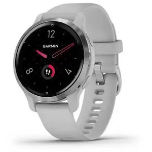 Comparateur de prix : GARMIN Venu 2S - Montre connectée GPS - Silver - Bracelet gris clair